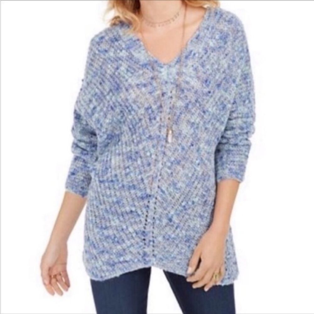 Style & Co Knit V-Neck Sweater
